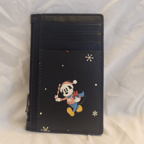 Coach Handbags - Coach x Disney Christmas Zip Wallet